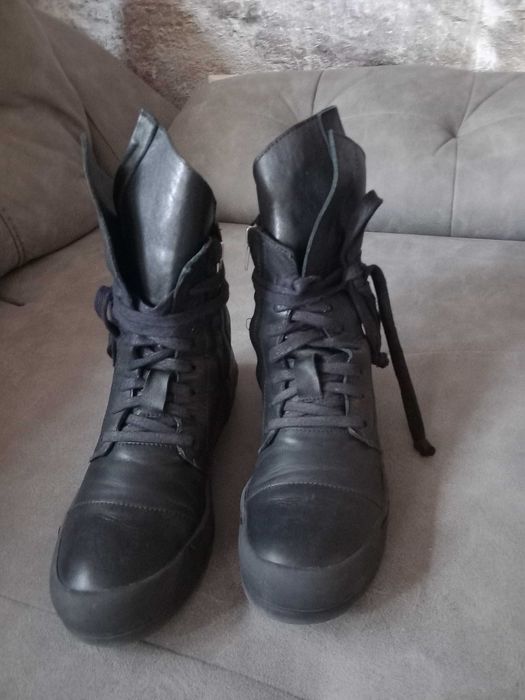 Дамски високи кецове Navvi от естествена кожа – №39