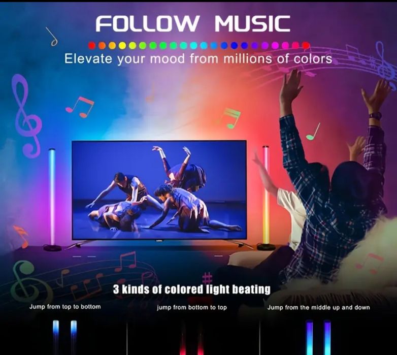 Lumini ambientale, gaming, multimedia