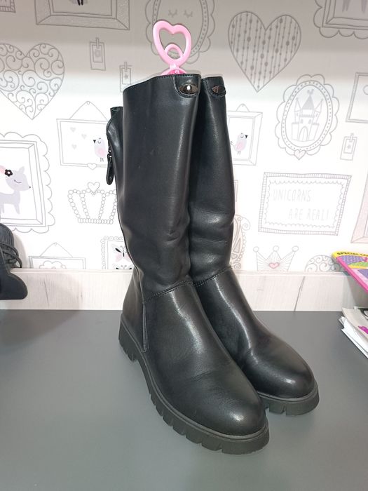 Дамски ботуши с подплата