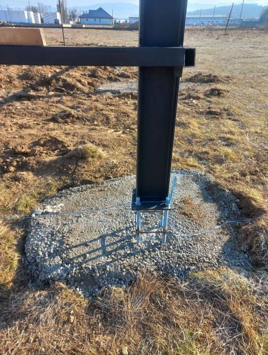 Vând hala metalica 10x20 din profil cu montaj