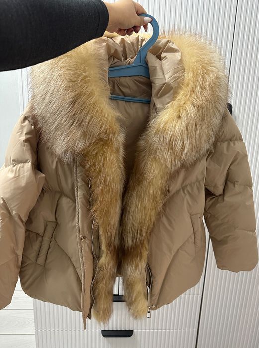 Куртка зимняя с натуральным мехом