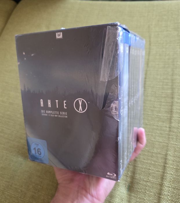 Box Set Blu-ray The X-Files Colecția Completă Sezoanele 1–11 Sigilat Dosarele x Serial Blu Ray
