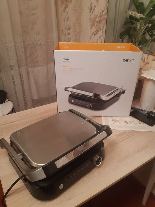 Гриль Dexp б/у электрический