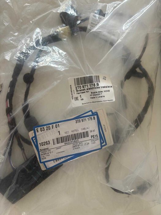 Cablaj haion Original NOU - OEM  skoda superb mk2