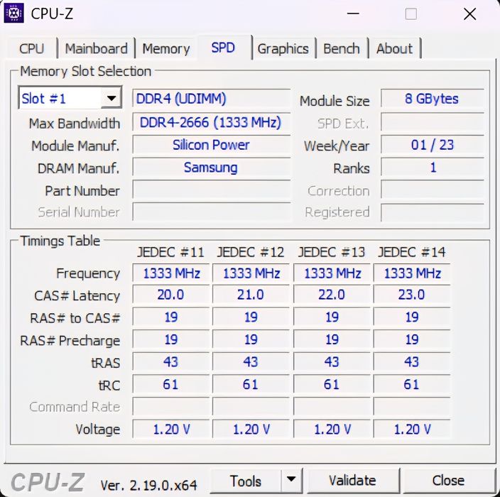 16GB DDR4 RAM (2x8GB) 2666MHz CL19 – Silicon Power
Продавам комплект R
