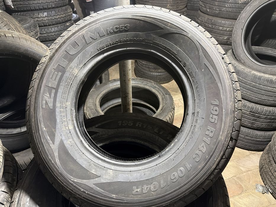 KUMHO ZETUM 195R14c made in Korea yangi