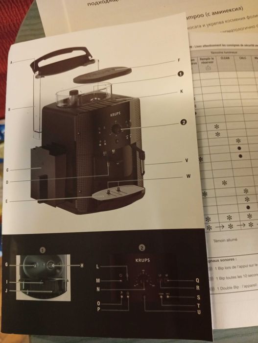 Продавам еспресо автомат кафе машина" KRUPS" серия EA80 EA 81