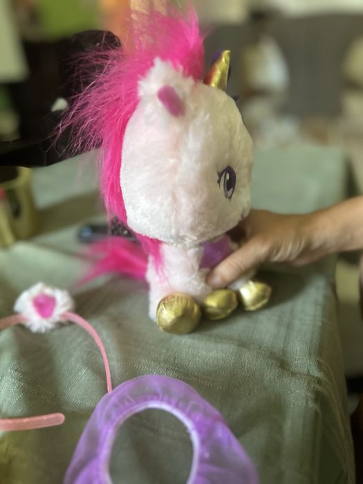 Плюшена играчка Shimmer Stars - Еднорог Блясъчка, с аксесоари