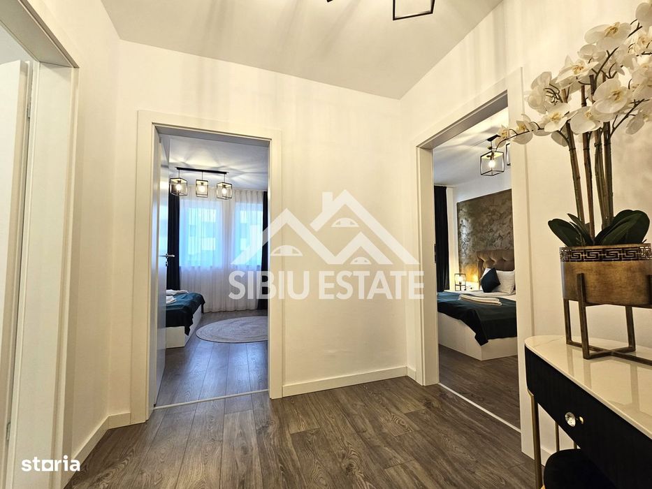 Apartament 3 camere, 2 bai Sibiu, dotat complet — fotografia 3
