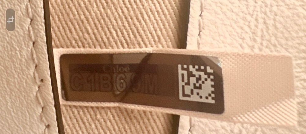 ЛУКС ОРИГИНАЛ! Chloé Tess Small – croc leather