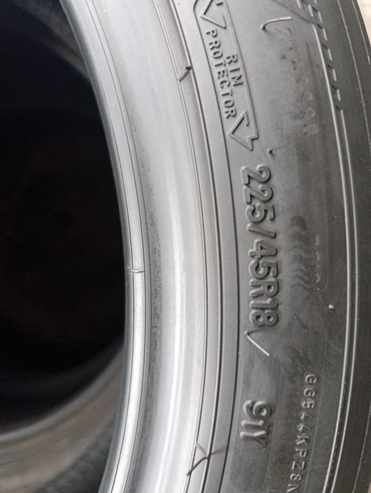 Anvelope de vara 225 45 18 și 255 40 18 Goodyear dot 2023-2024