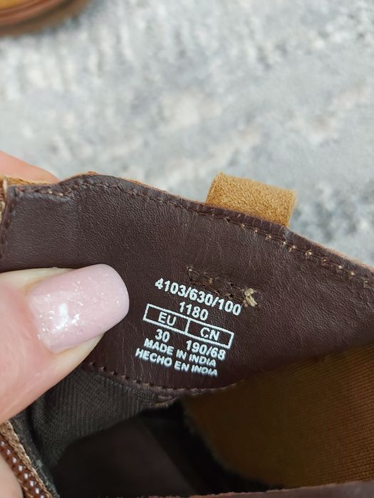 Ghete Zara piele, marime 30