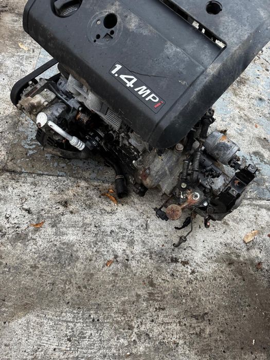 Motor complet cu anexe skoda fabia 6y 1999-2008 1.4 MPI cod AQW