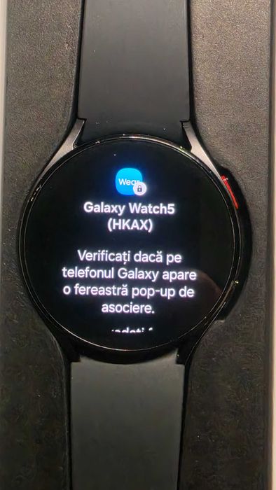 Samsung Galaxy Watch5, 44mm, BT, Graphite + Folie AlienSurface - OFERA