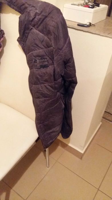 Geaca puf mov 1+1 eleganta si sport