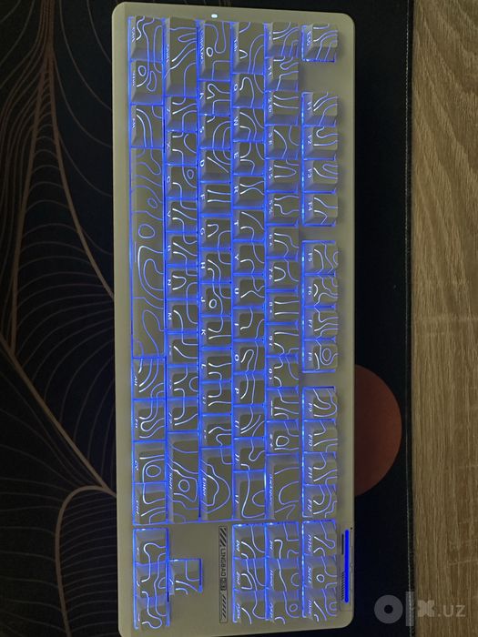 Механическая клавиатура Lingbao K87 белый свич