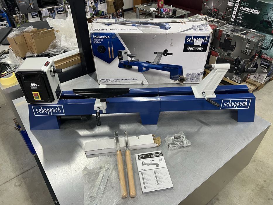 Струг за дърво 400W Scheppach DM1100T -чисто нов