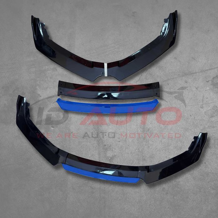 Универсален спойлер лип за предна броня - audi, bmw, mercedes, vw seat