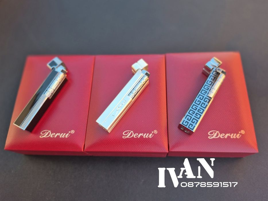 Елегантна дамска запалка Deryi (Три цвята)