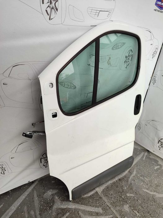 Ușă Față Stânga Opel Vivaro A Comercial Alb 93194149 2011 / [2001-2014] / (11Y)