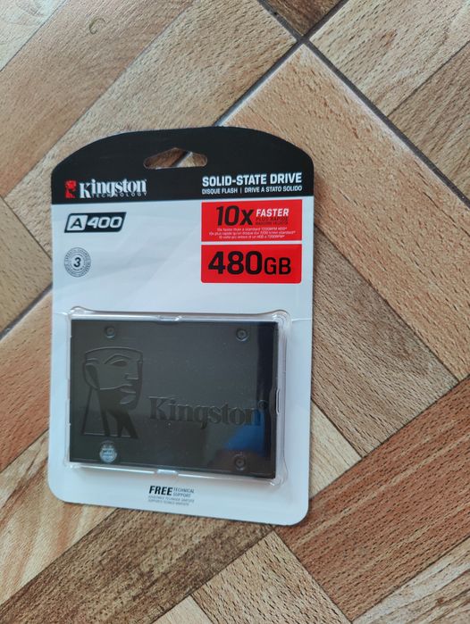SSD Kingston A400, 480GB, 2.5", SATA III - Nou Sigilat