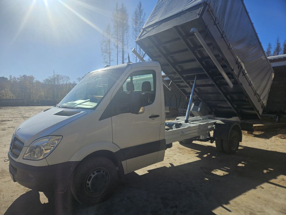 Sprinter 518 v6 basculabil cu prelată