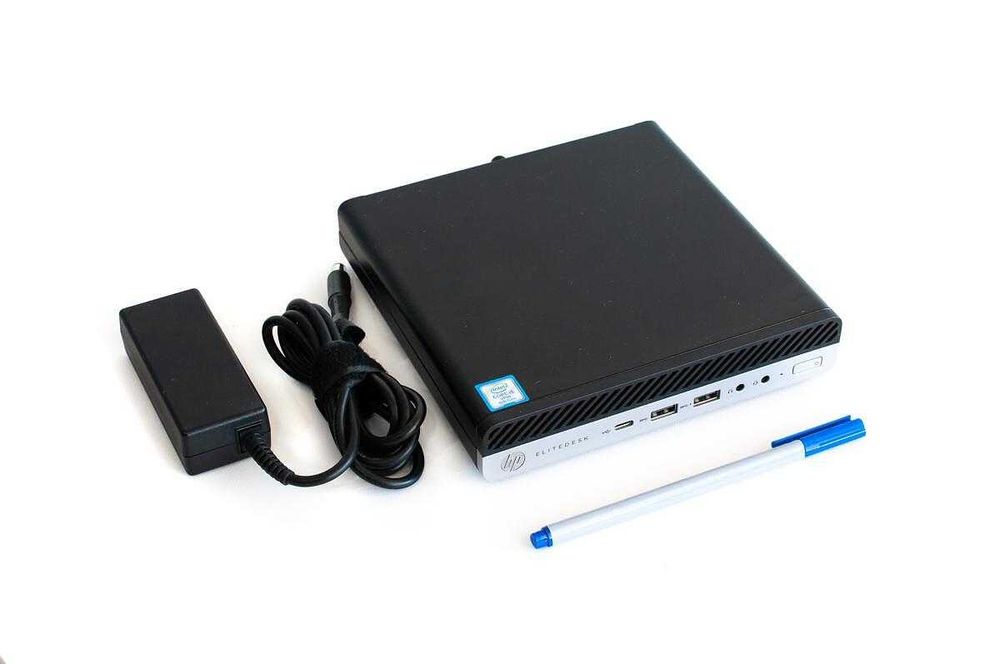 • Мини компютър HP EliteDesk 800 G5 Mini i5-8500T/8GB/256GB SSD NVMe