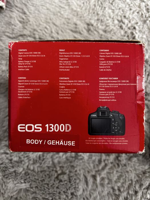 Canon 1300D фотоаппарат срочно продам