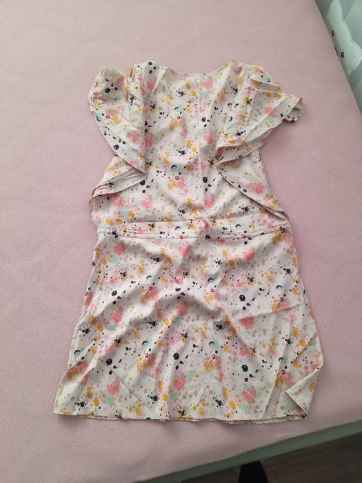 Rochie casual multicoloră