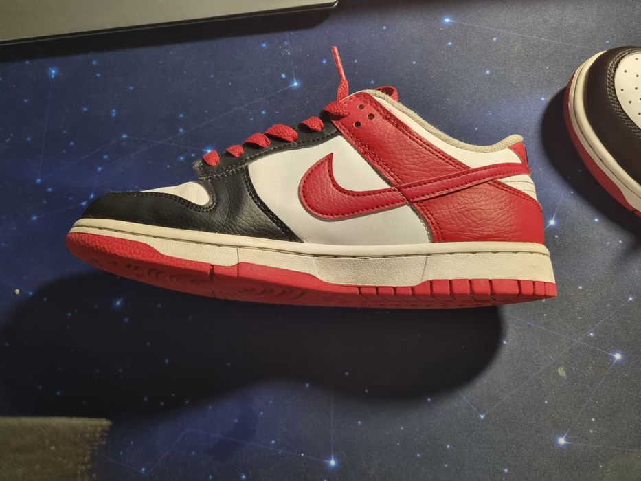 nike dunk low red