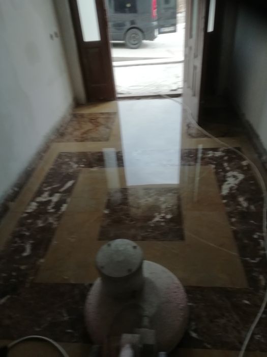 Șlefuit și lustruire Marmură