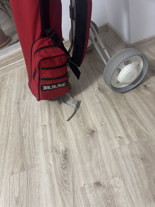 Set cross cross RAM tom watson prevăzut cu geantă, căruț si accesori