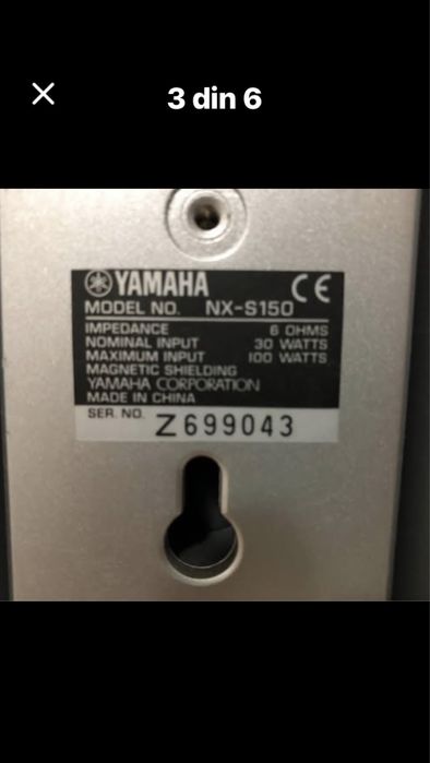 Trei Boxe Yamaha