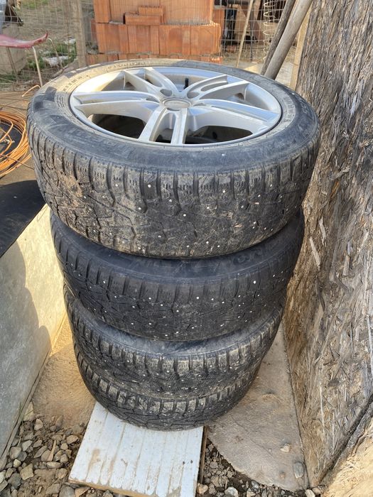 Jante aluminiu  cu anvelope iarna 225/55/R17