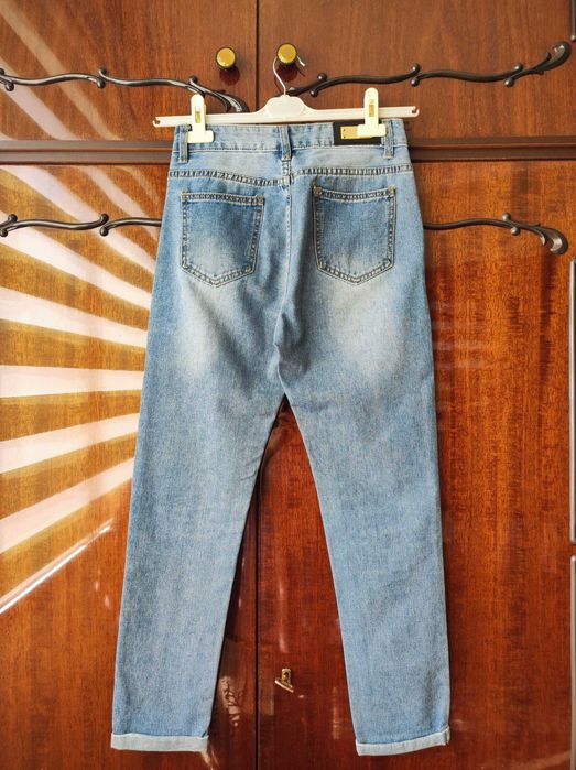 Брюки женские джинсовые