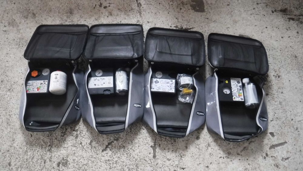 Kit reparatie pana OE format din compresor ,solutie lichida si geanta