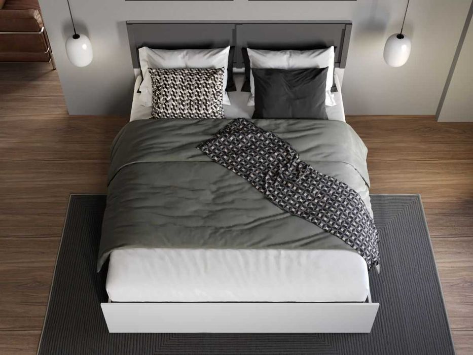 Set Mobila Dormitor Grafit C03 - Transport Gratuit in 4-10 zile