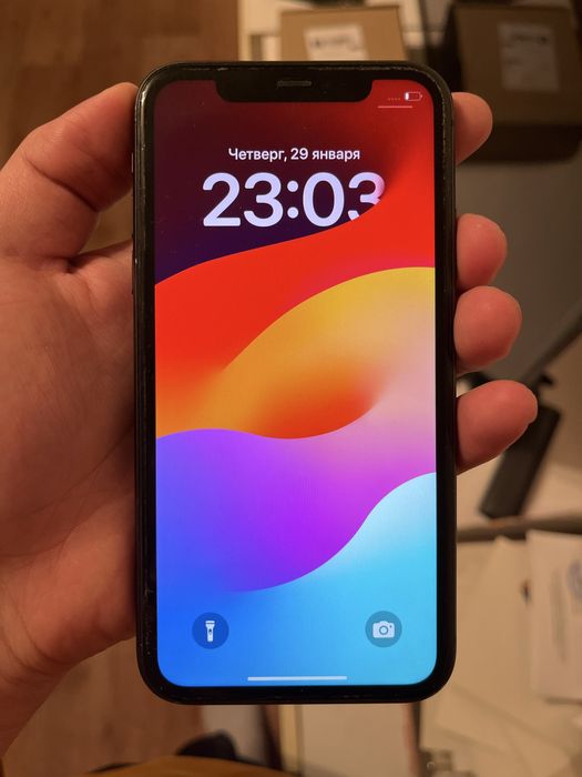 Айфон 11 цвет черный 64GB