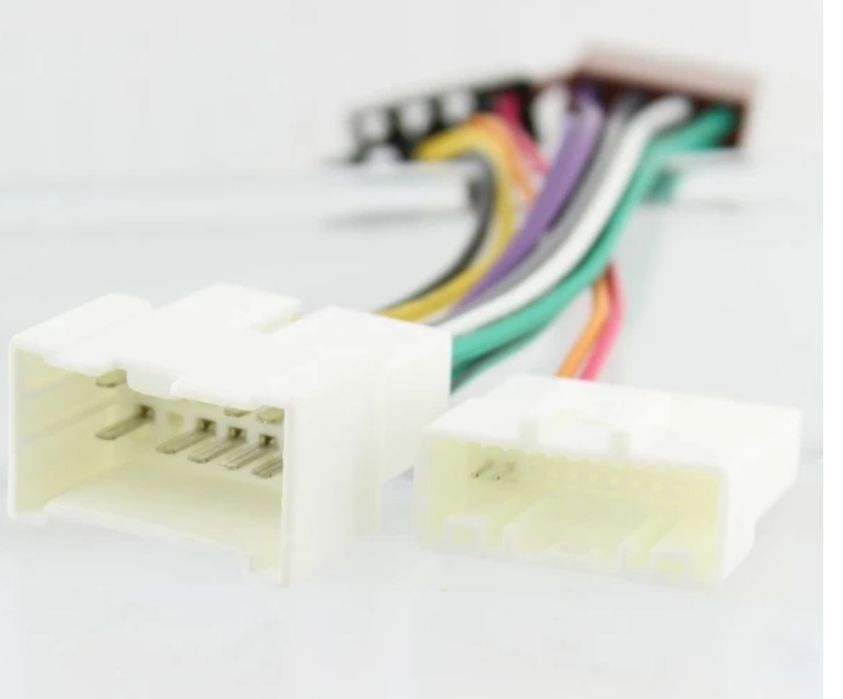 Pachet adaptoare Dacia Logan II 2 mufe cabluri aparate cu ISO