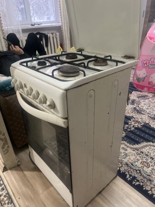 Газ плита 4 кафорный