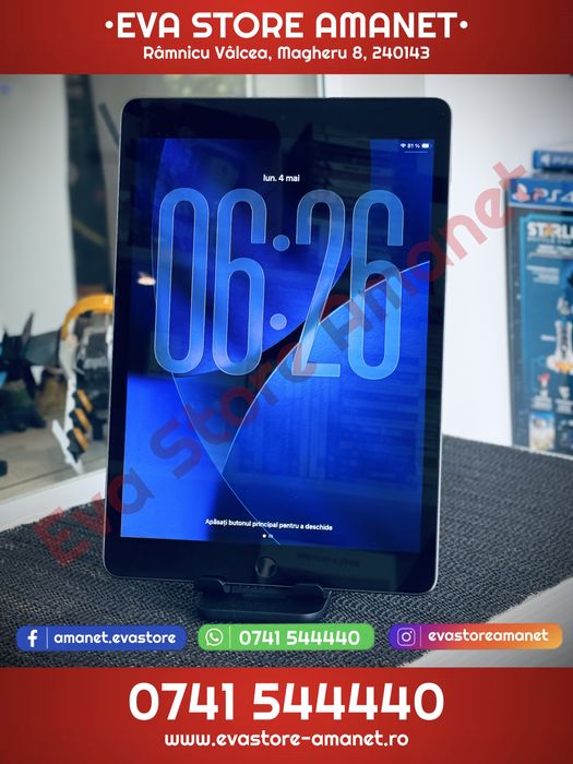 Tableta 10.2” Retina Apple iPad Gen 9 A2602 Space Gray 64GB WiFi