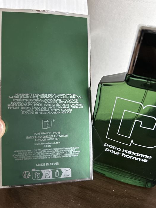 Parfum  pacco Rabanne nou