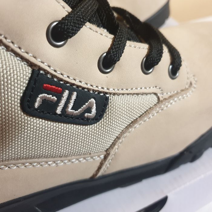 Нови мъжки обувки от ест.кожа FILA -43н.
