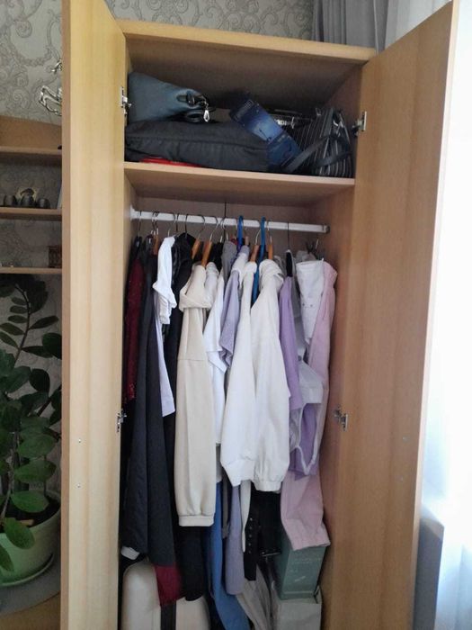 Шкаф стенка,  орех