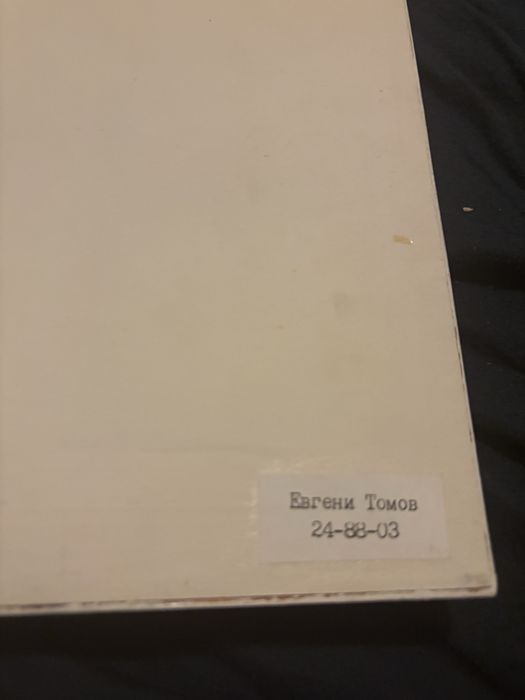 Картина на Евгени Томов - ,,Зимно Пейзажче”