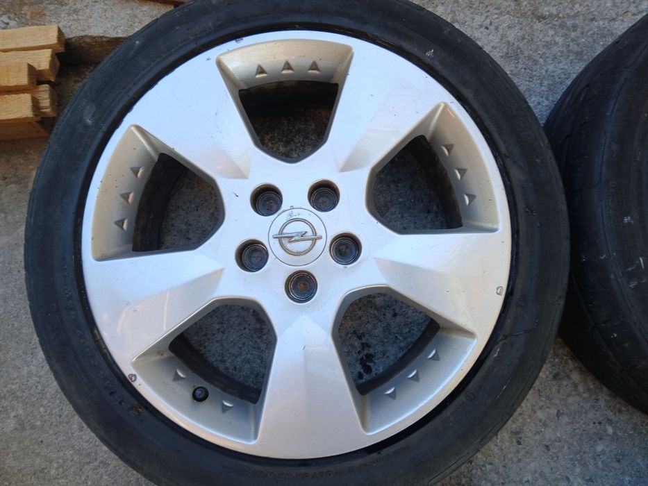Оригинални Алу джанти 17цола за Opel.astra.zafira.meriva.vectra.5×110.