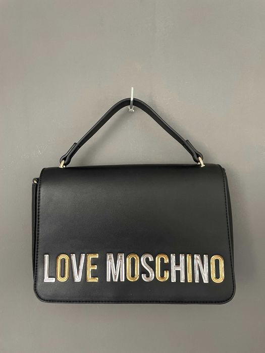 Оригинална дамска чанта Love Moschino от екокожа