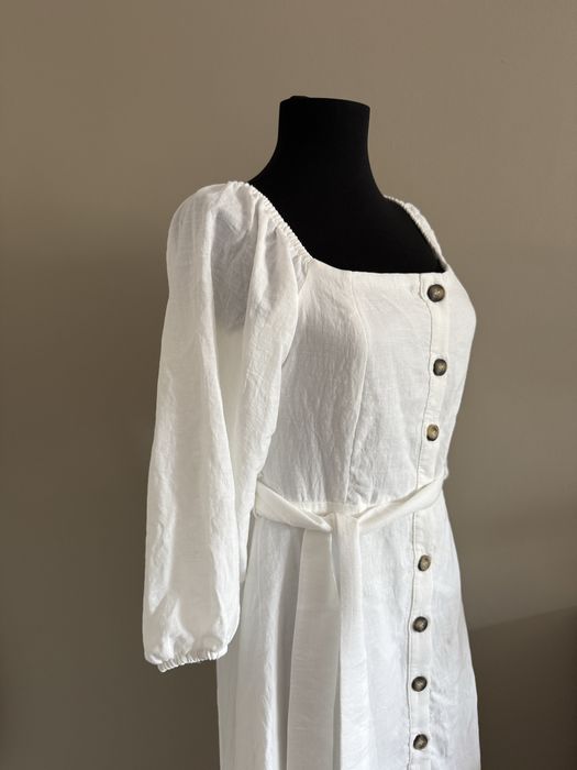 New Rochie alba dama marimea 34 Trendyol