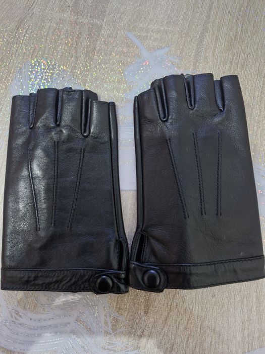 Митенки кожа натуральная