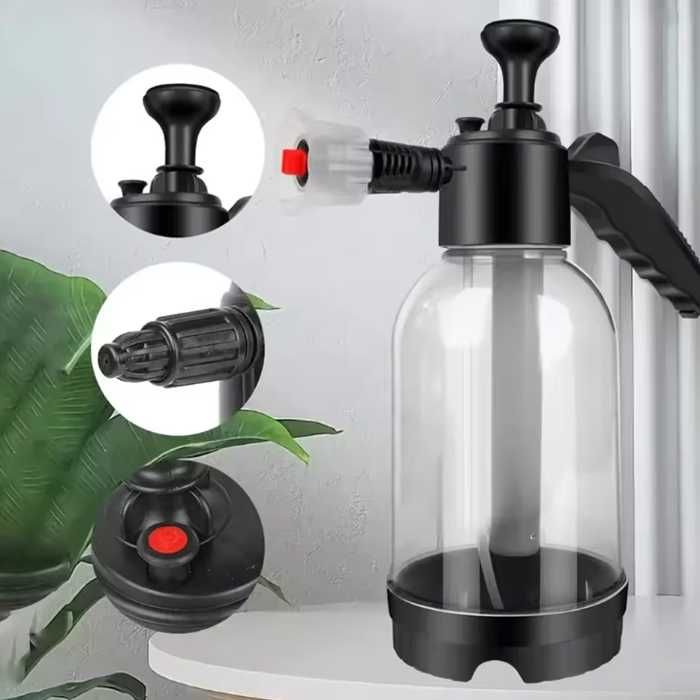 Ръчна пръскачка 2L с регулируема дюза – вода и пяна
